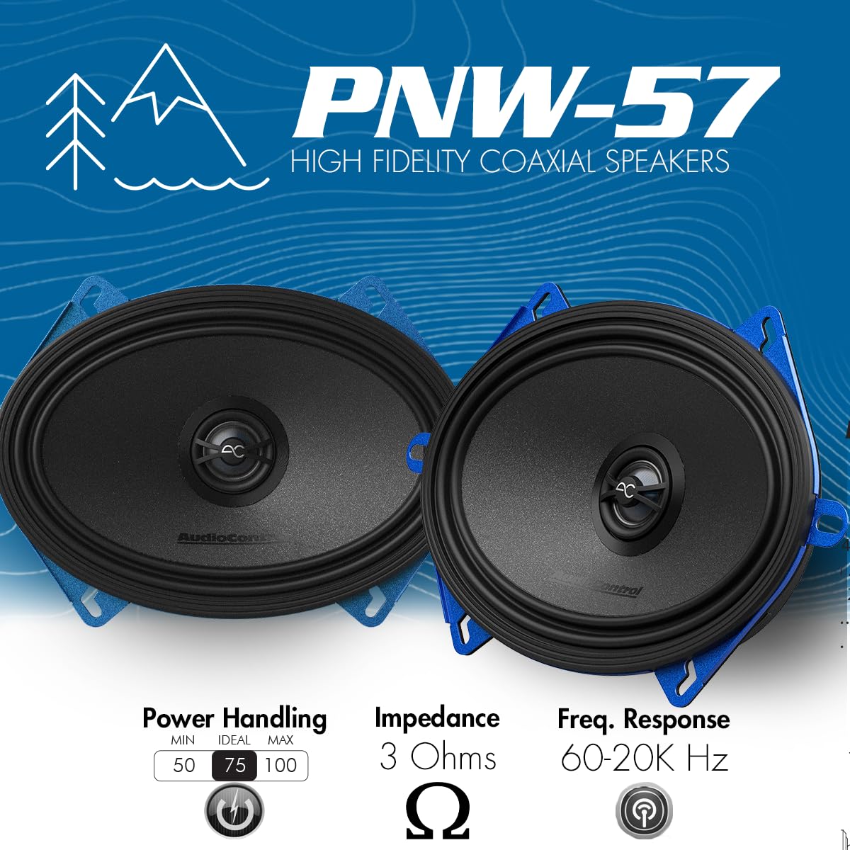 AudioControl PNW high-efficiency motor enabling solid performance.