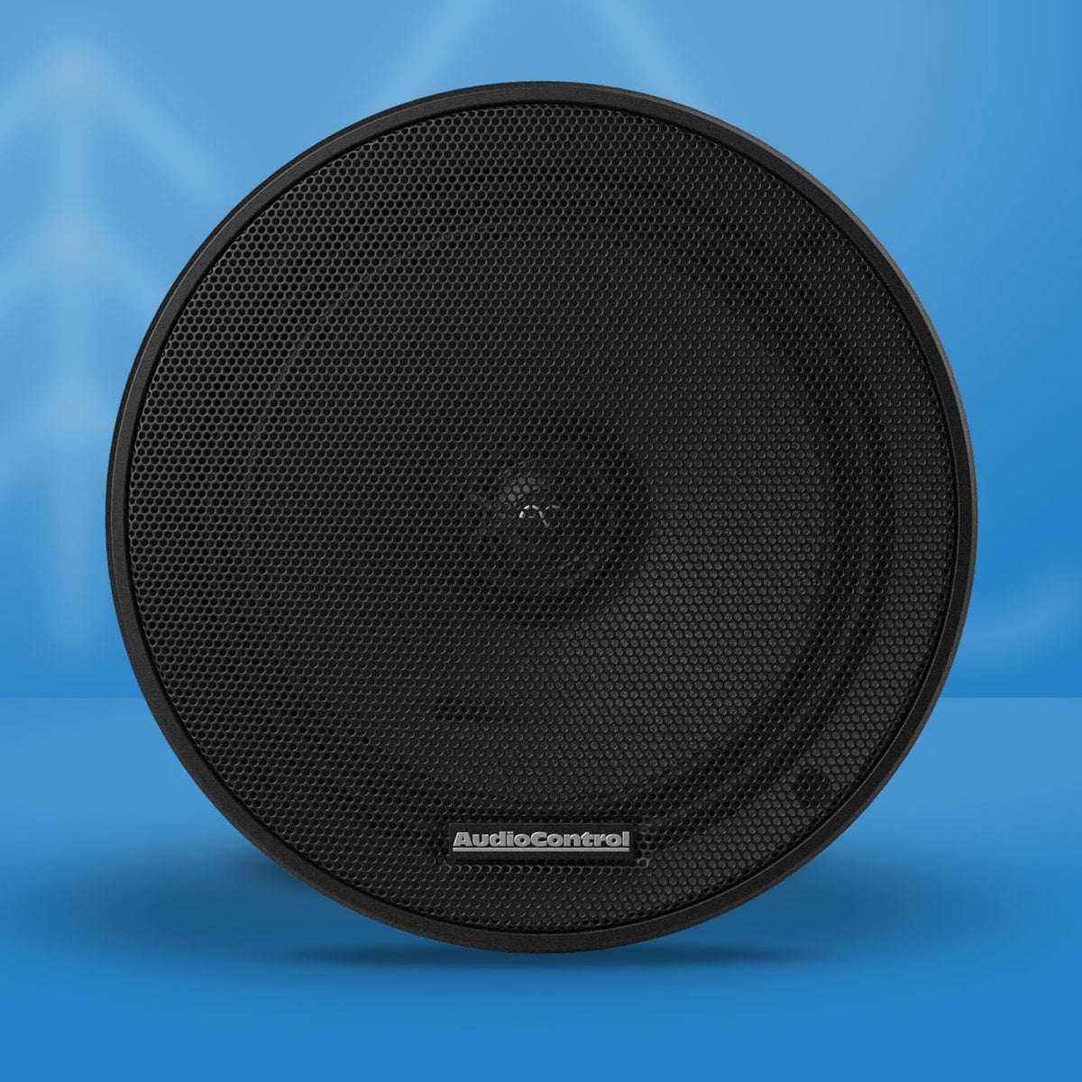 AudioControl PNW tweeter detail demonstrates rear-damped silk dome for extended off-axis response.