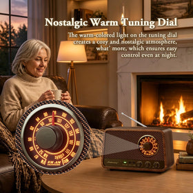 Audiocrazy in kitchen lifestyle scene, blends with home decor and daily use