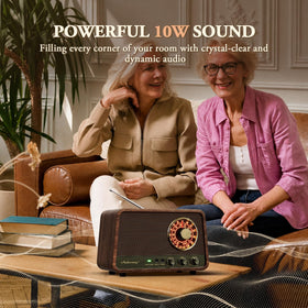 Audiocrazy tactile knobs detail, offers intuitive control and easy adjustments