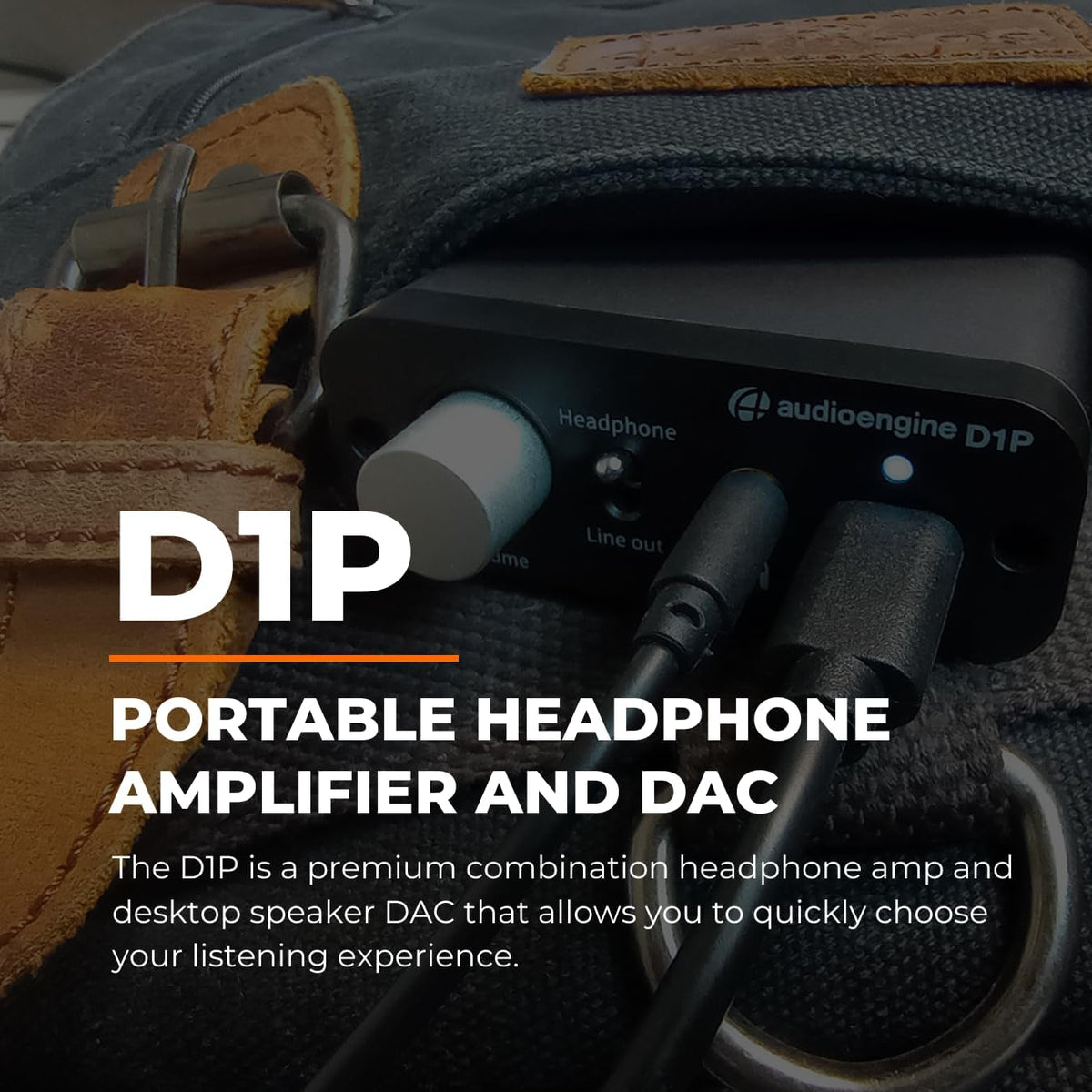 Audioengine D1P travel-friendly design suits portable listening.