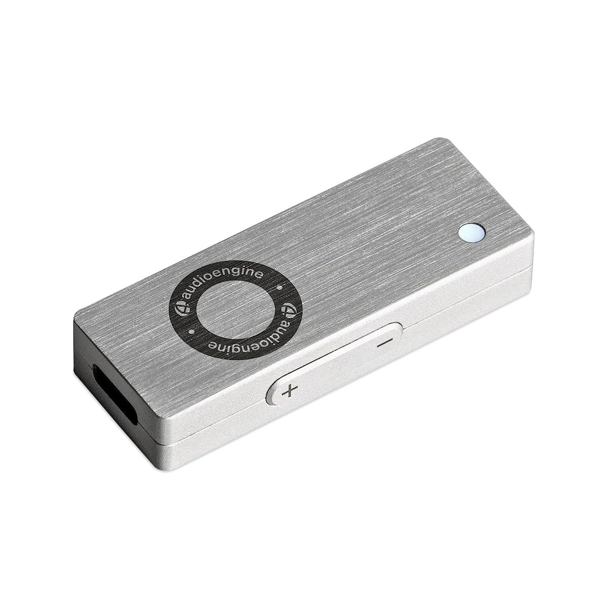 Audioengine DAC3 compact DAC image highlighting portable, desk-friendly Hi-Res playback.