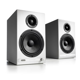 Audioengine HD6 dual woofers and silk-dome tweeters deliver precise, punchy sound