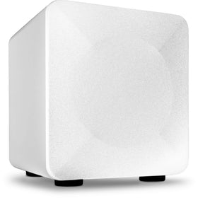 Audioengine S6 front-firing 6-inch subwoofer delivers punchy bass for immersive TV and music.