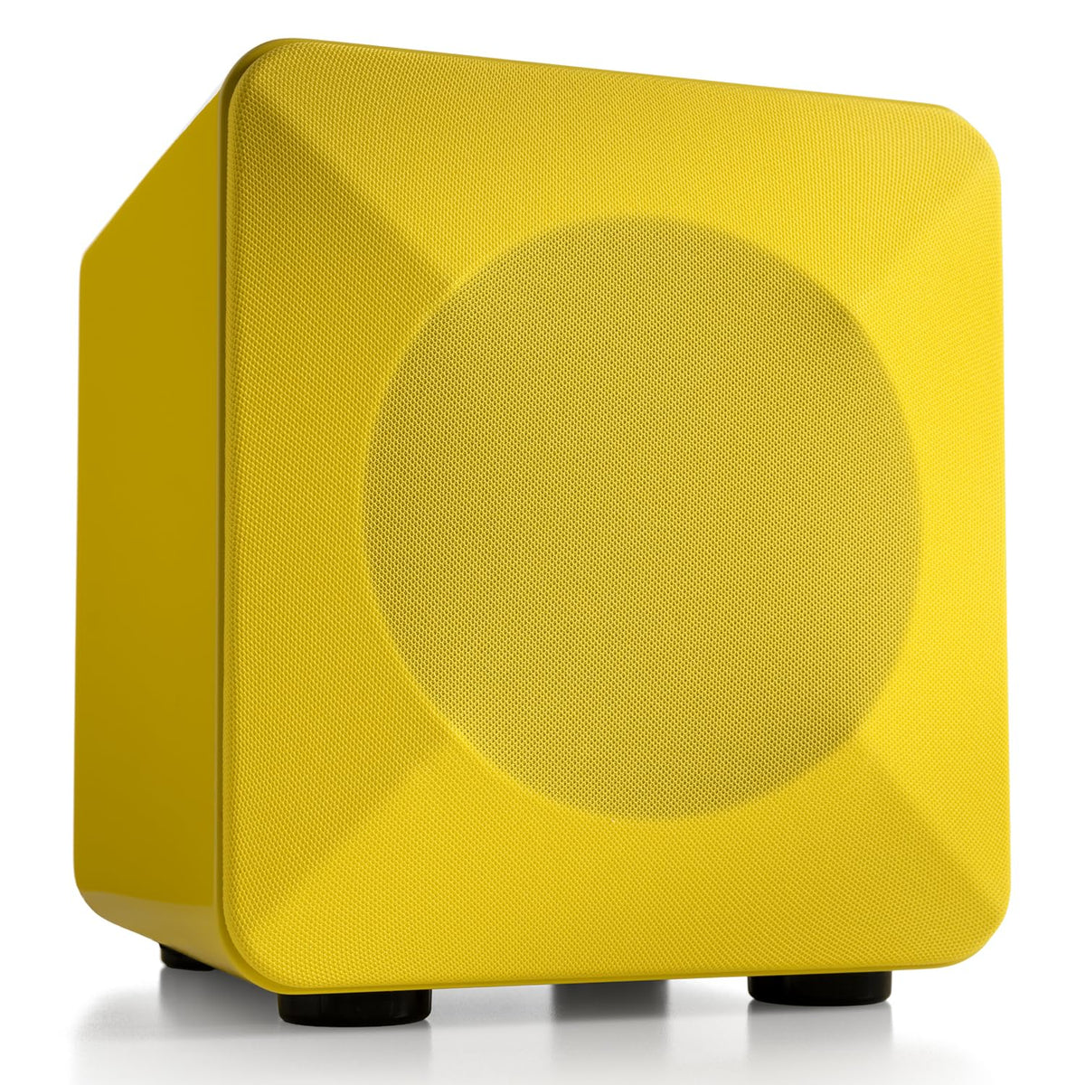 Audioengine S6 front-firing subwoofer delivering punchy bass for home cinema