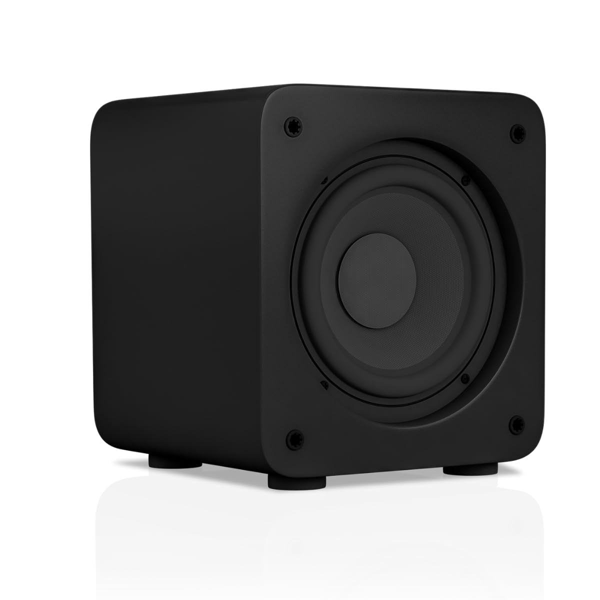 Audioengine S6 in-room setup for immersive home theater audio.