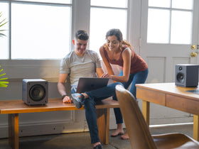 Audioengine S6 with W3 wireless adapter compatibility option.