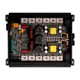 Audiopipe 5000W protection LEDs indicate overload and performance status