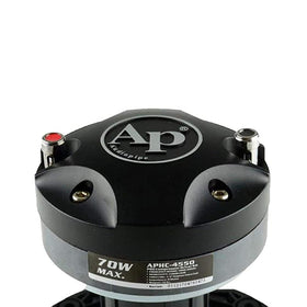 Audiopipe APHC-4550 titanium diaphragm close-up highlighting fast transient response