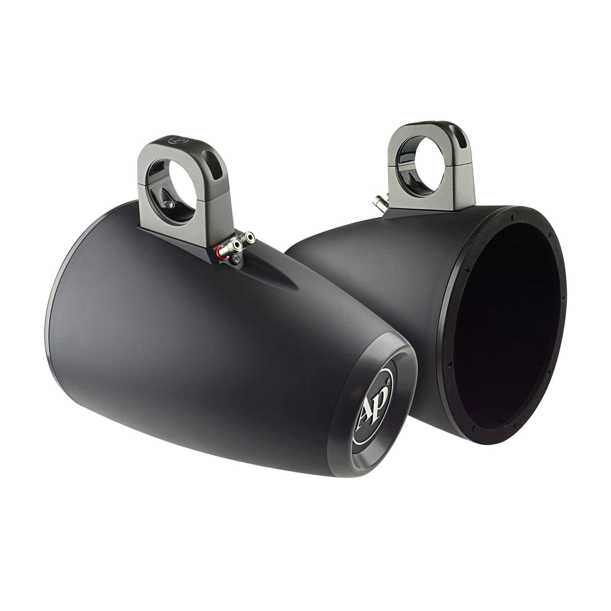 Audiopipe APMP-1000ETW marine tower enclosure black for precise speaker mounting