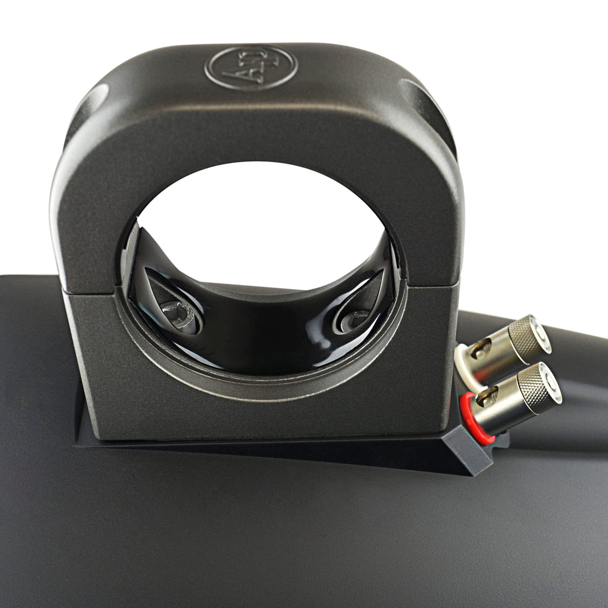 Removable rear cover facilitates convenient tweeter mounting