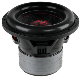 Audiopipe Quinta 12 aluminum basket with dust-proof heat sink ventilation