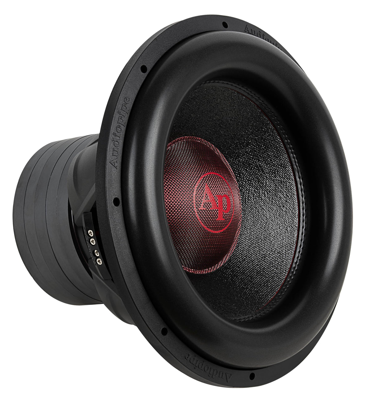 Audiopipe Quinta Stack subwoofer with five magnets for strong power handling