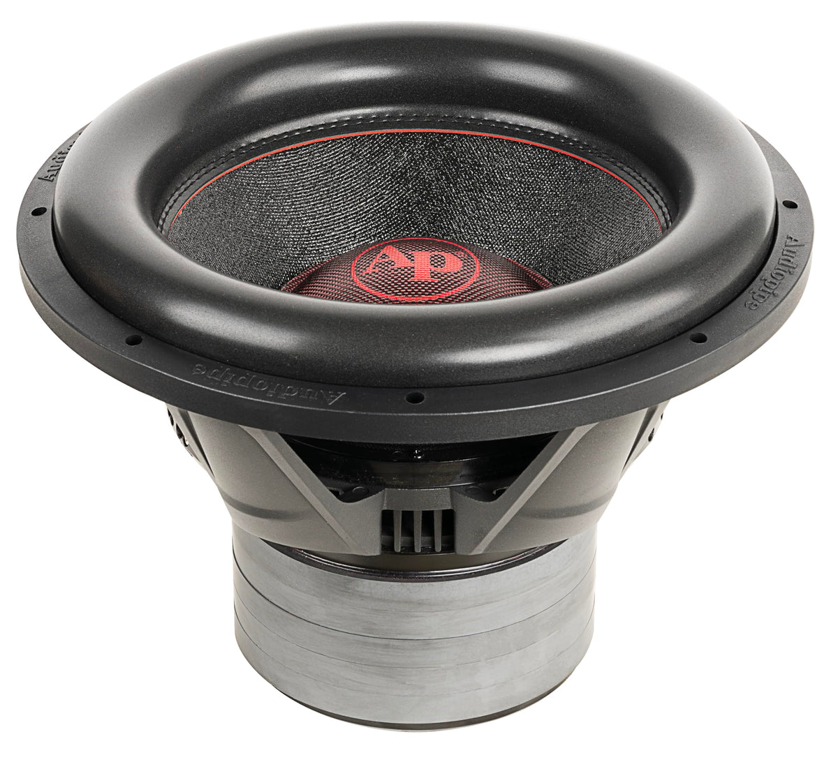 Audiopipe Quinta Stack Kevlar cone for rigid, responsive bass