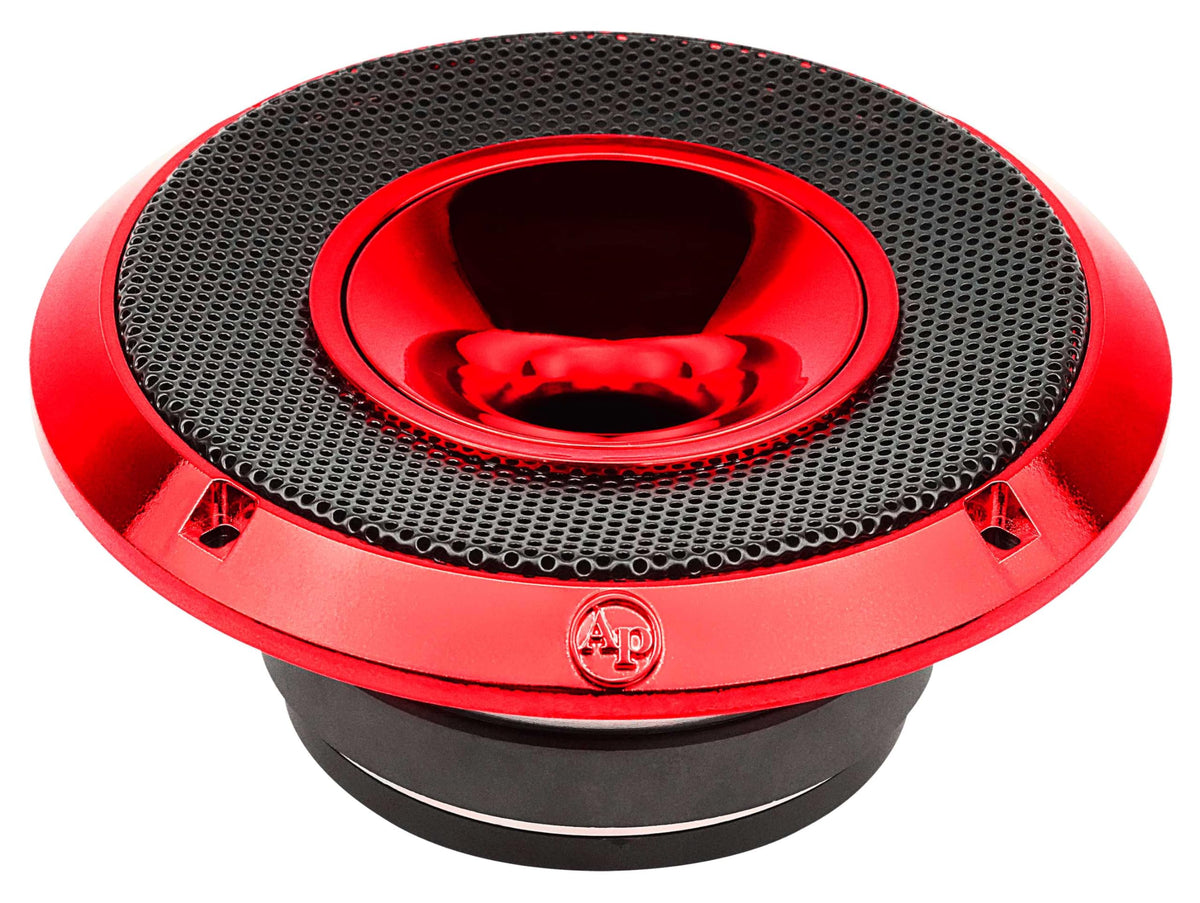 Audiopipe side profile showing flat steel basket for easy door fit