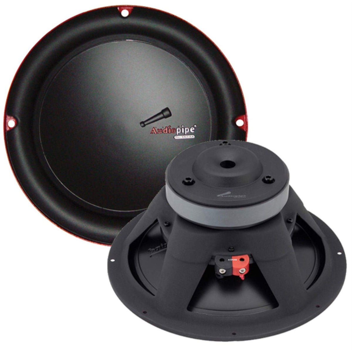 Audiopipe TS-CAR6 front view showing cone and surround for clean bass