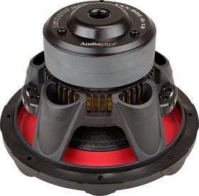 Audiopipe TXX-BDC-II-12 ports and terminals demonstrate flexible wiring options.