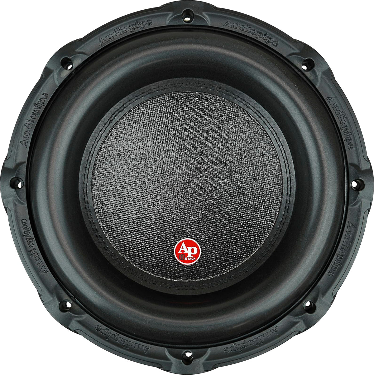 Audiopipe TXX-BDC-II-12 two-magnet assembly emphasizes enhanced cooling and durability.