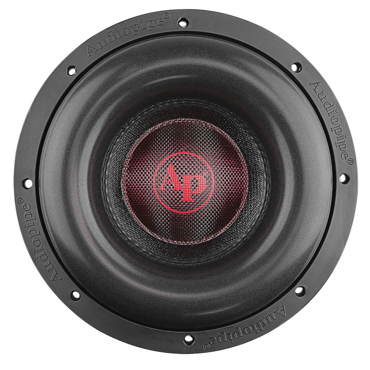 Audiopipe TXX-BDC-IV-10 aluminum basket for rigidity and clarity.