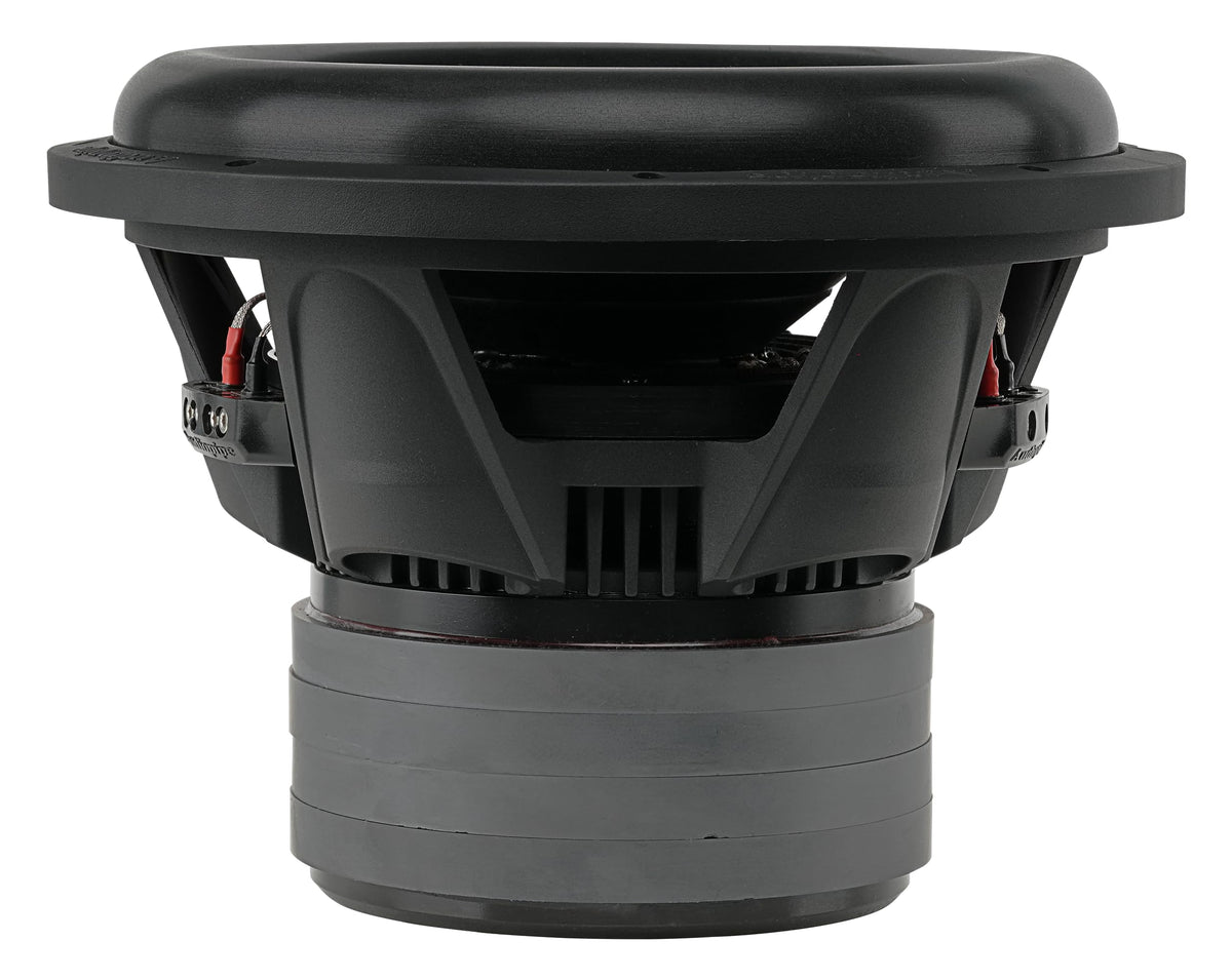 Dual 4-ohm voice coil enables flexible wiring for versatile setups.