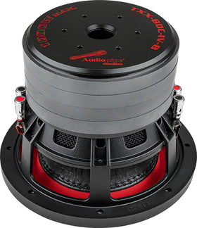 Audiopipe TXX-BDC-IV-8 BASV coil detail emphasizes heat resilience
