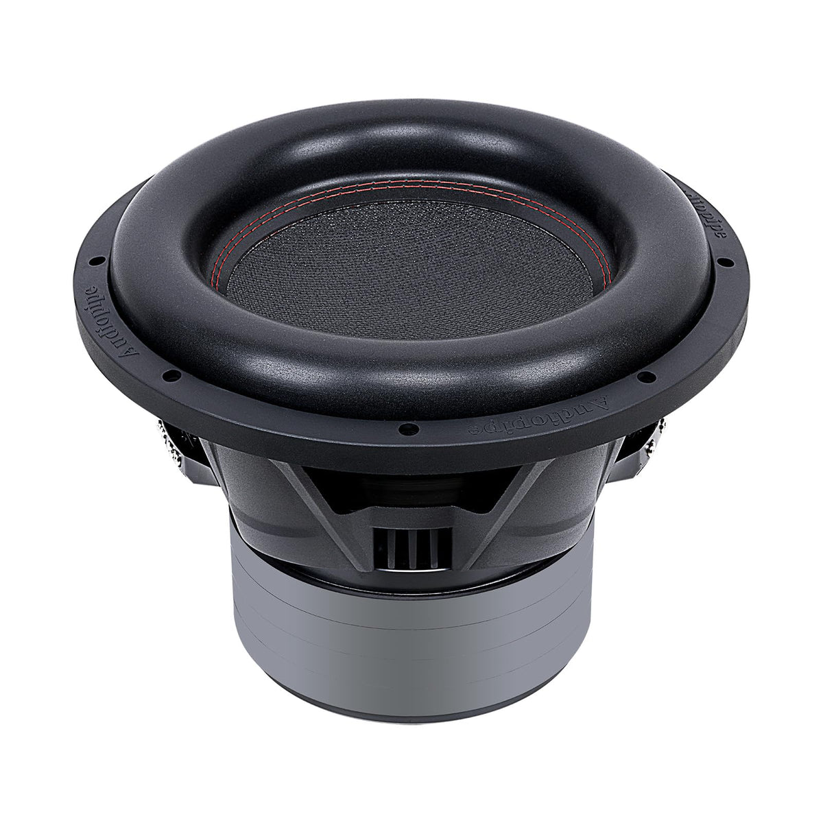 Audiopipe TXX-BDC4-12D2 composite cone delivers rigid bass with reduced distortion.