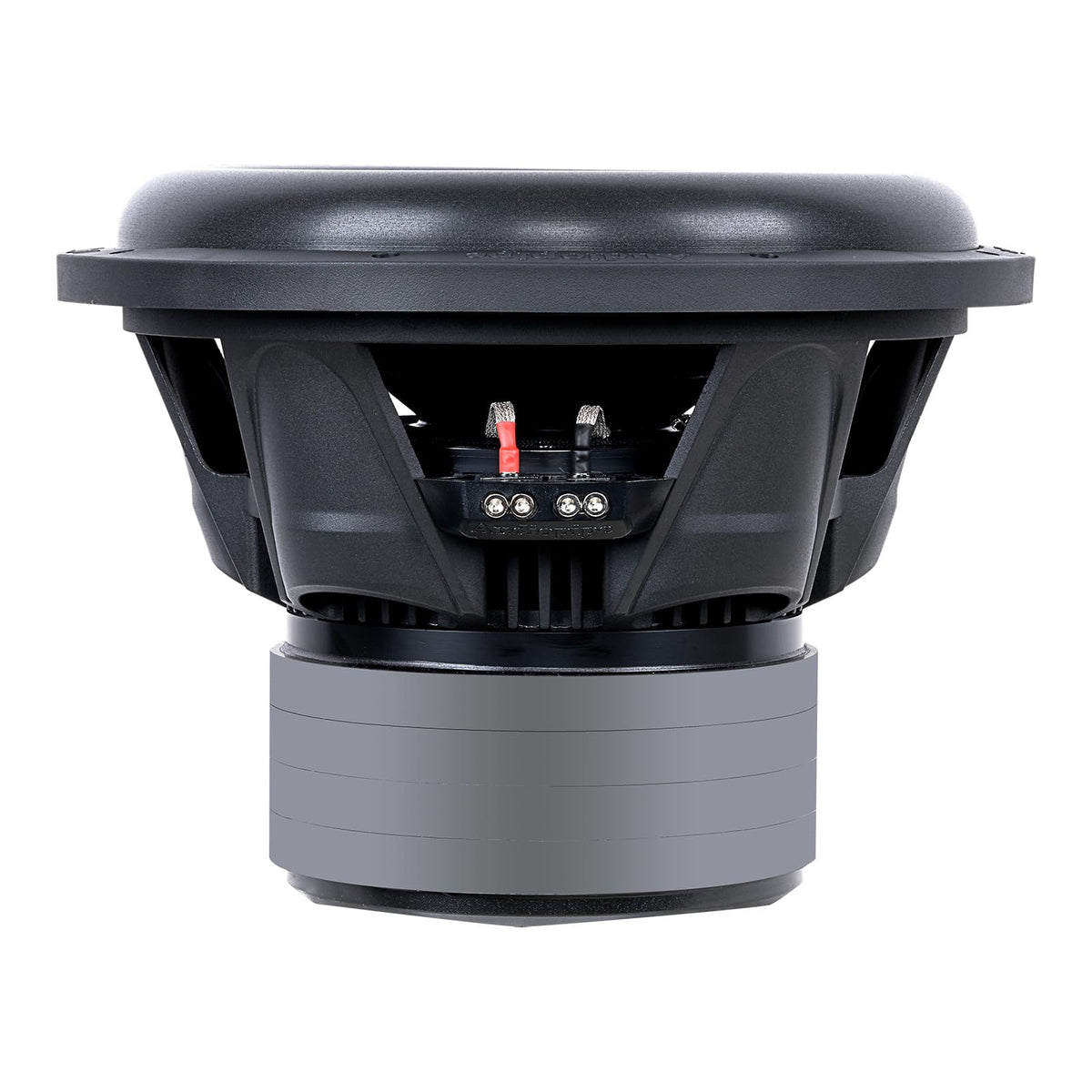 Audiopipe TXX-BDC4-12D2 patent pipe terminals simplify wiring in series or parallel setups.