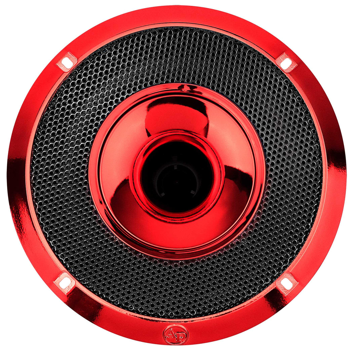 Audiopipe detailed view of high-temp KSV voice coil for durability