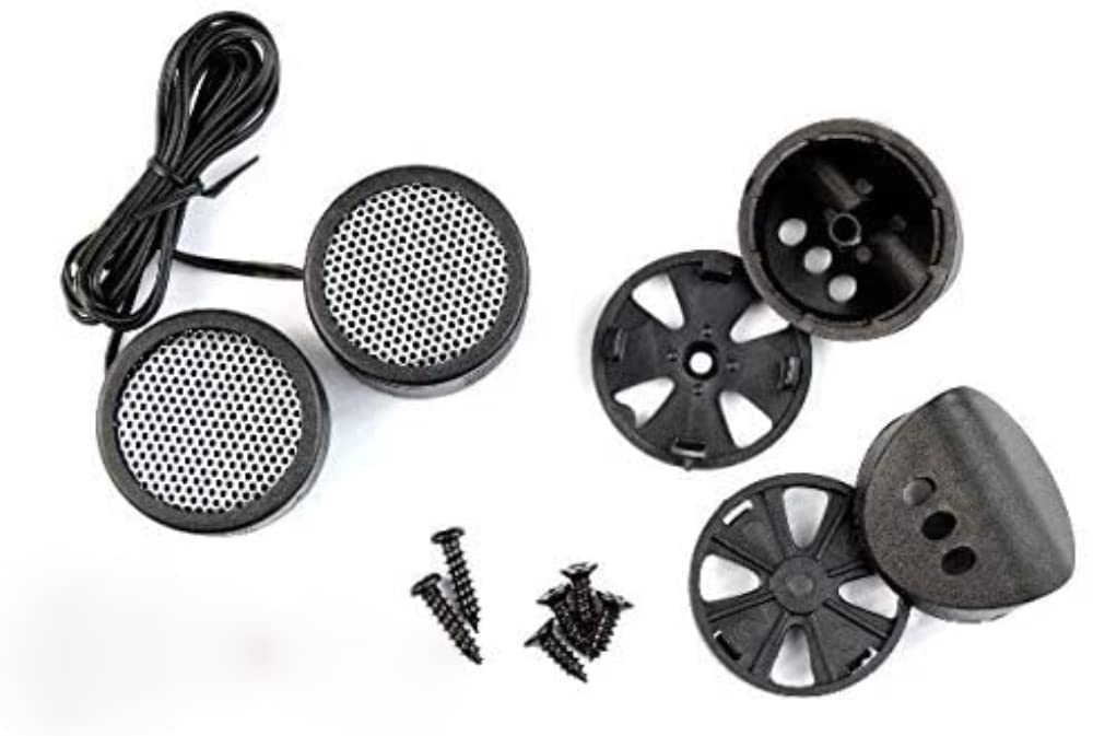 Audiopipe XTC-3300 back view shows compact crossover housing for easy integration