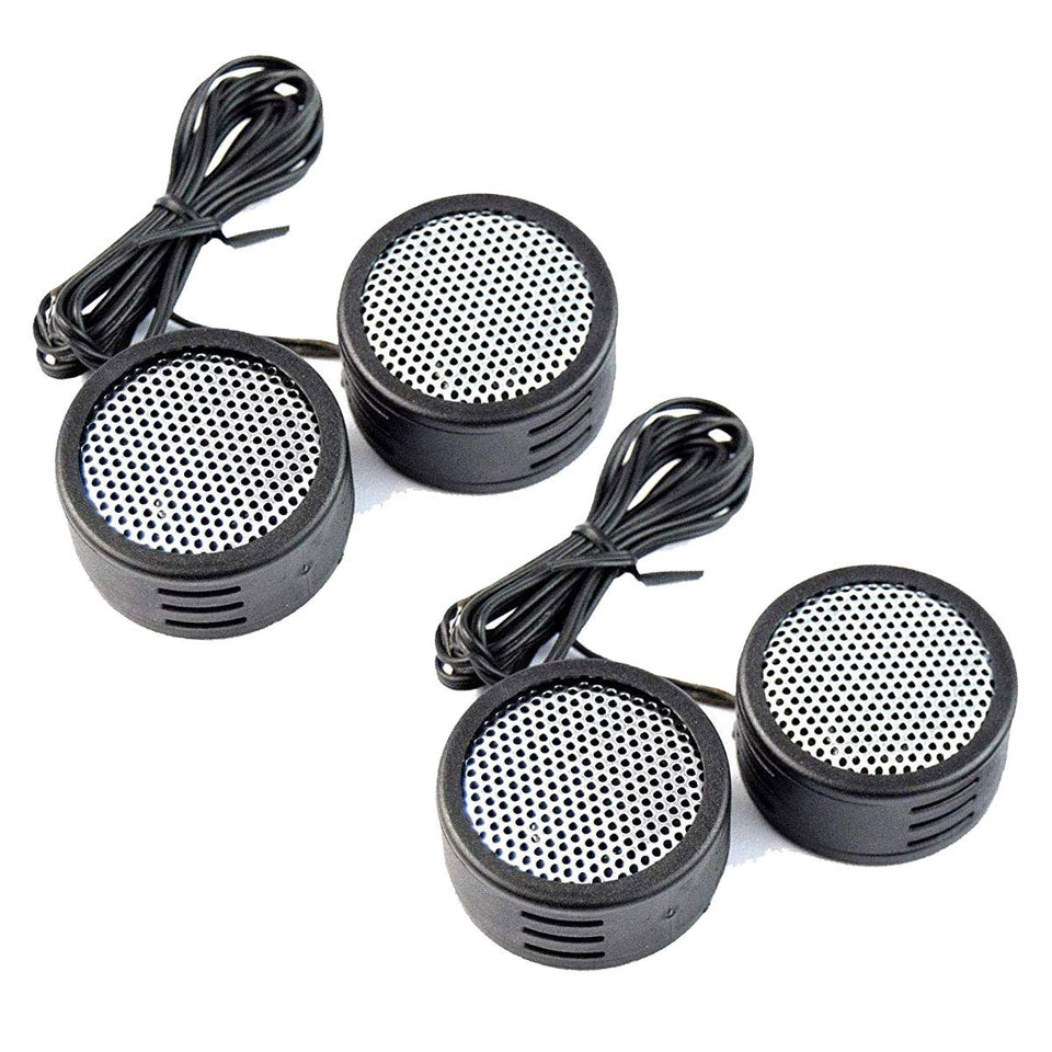 Audiopipe XTC-3300 front view tweeters delivering crisp highs for car audio