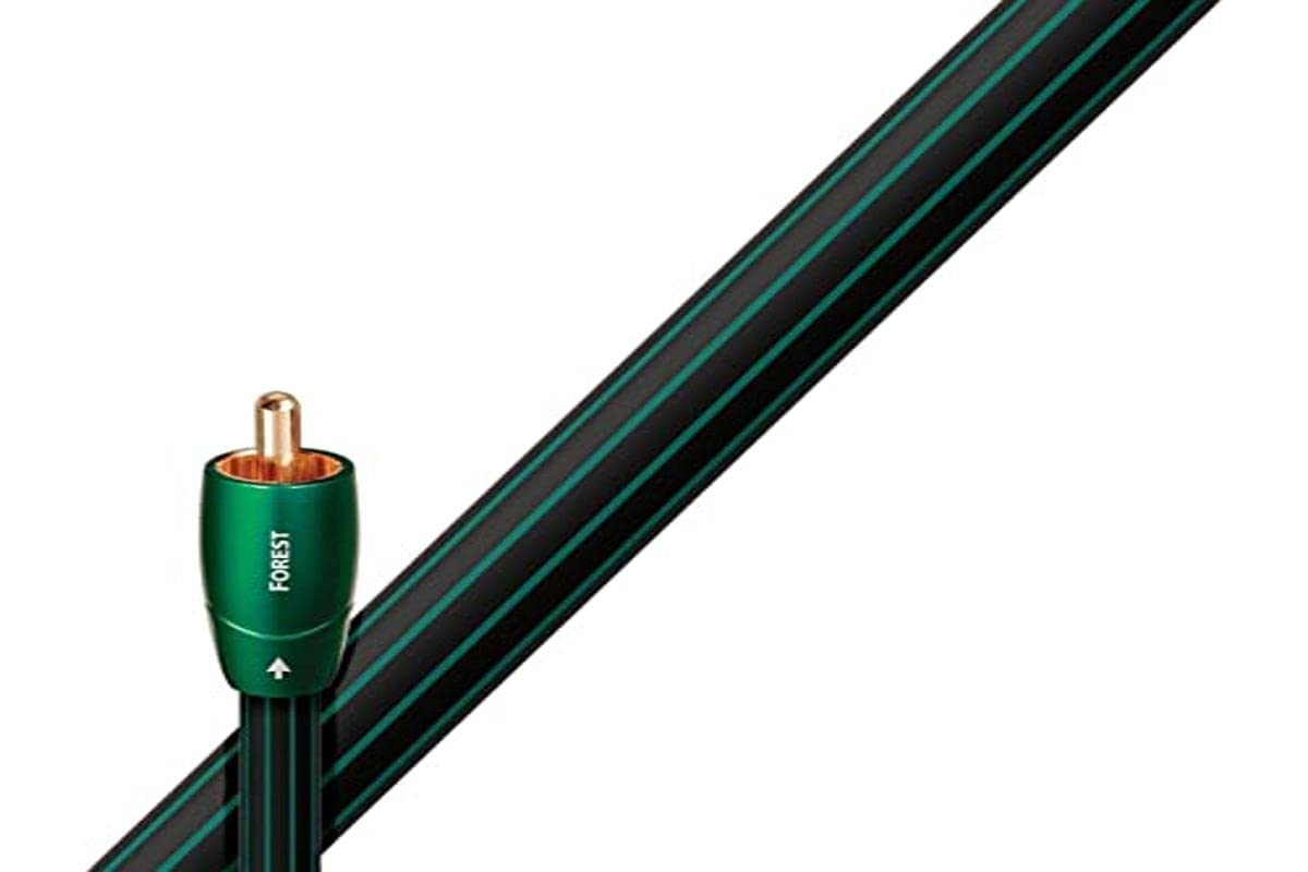 AudioQuest Forest Coax close-up of connector showing precision and improved signal transfer