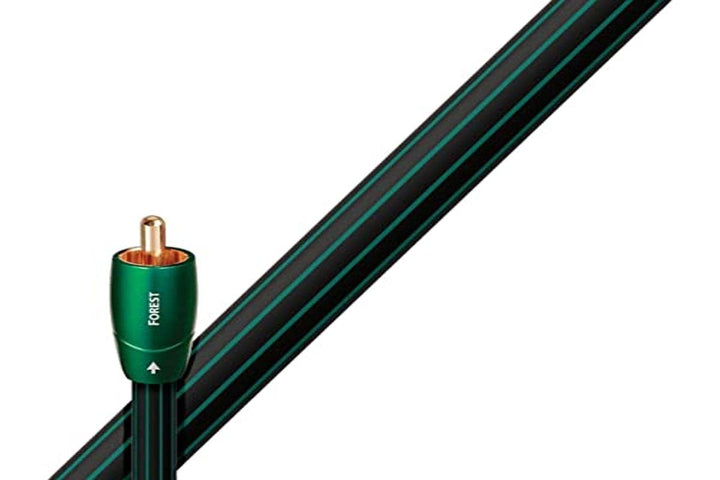 AudioQuest Forest Coax close-up of connector showing precision and improved signal transfer