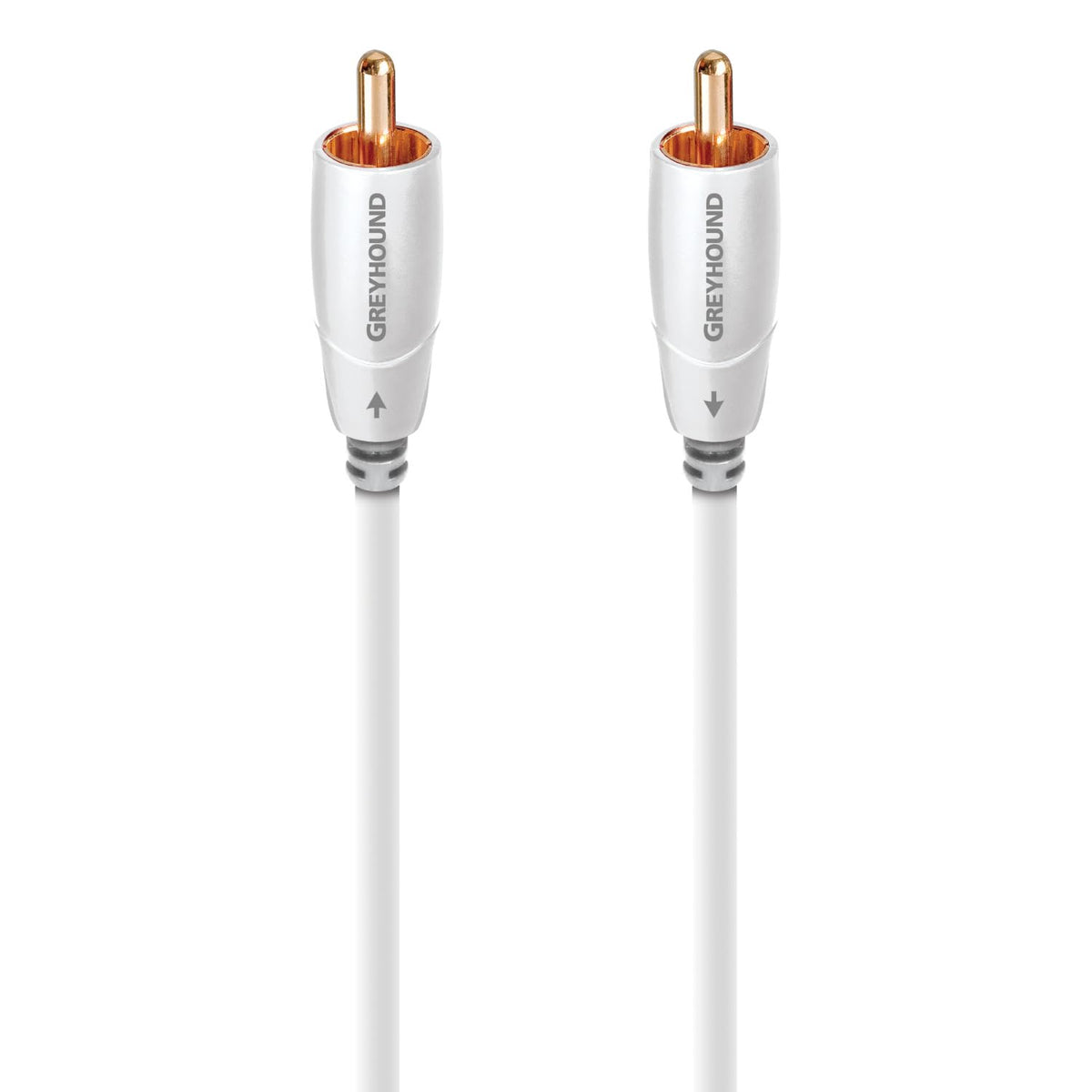 AudioQuest Greyhound subwoofer cable, 8 m, bass precision