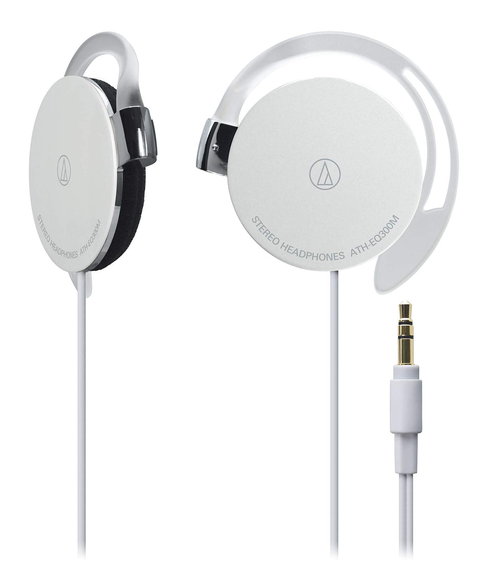 Audio-Technica ATH-EQ300M WH ear-fit headphones offer comfortable all-day listening