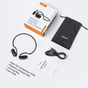 Lightweight 18g design of Audiovance CF201 for comfortable wear