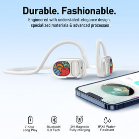 Audiovance OpenComfy CF201 seven-hour playback supports long runs.