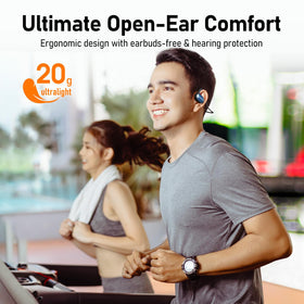 Audiovance OpenComfy CF202 sweat-resistant IPX5 suitable for intense workouts.