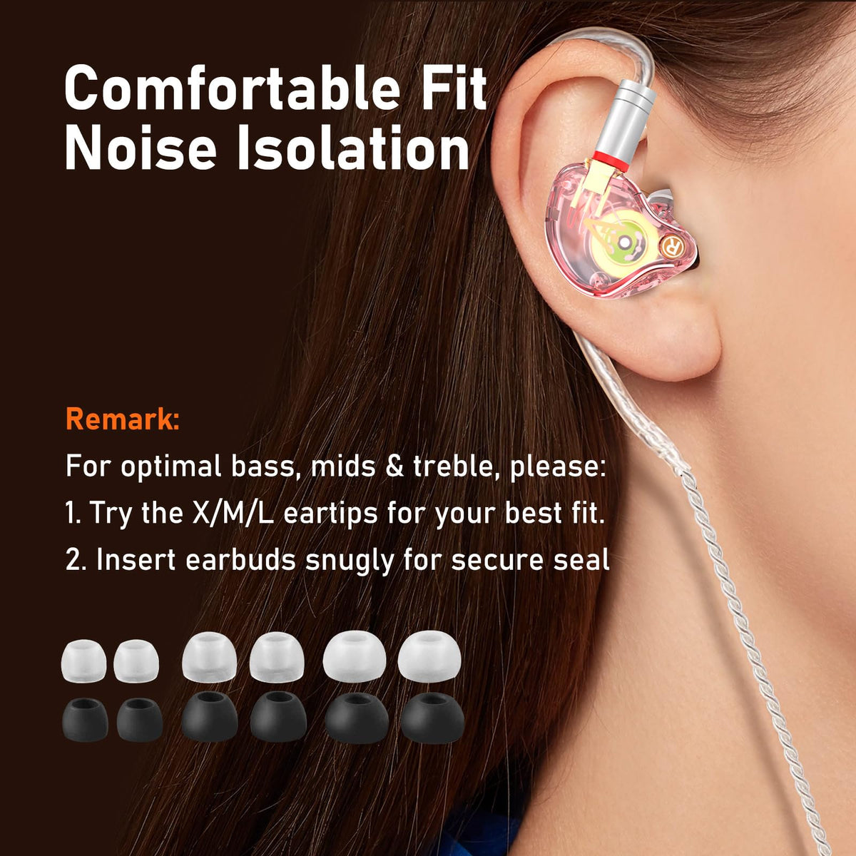 Audiovance lineup of color options displaying personal style choices