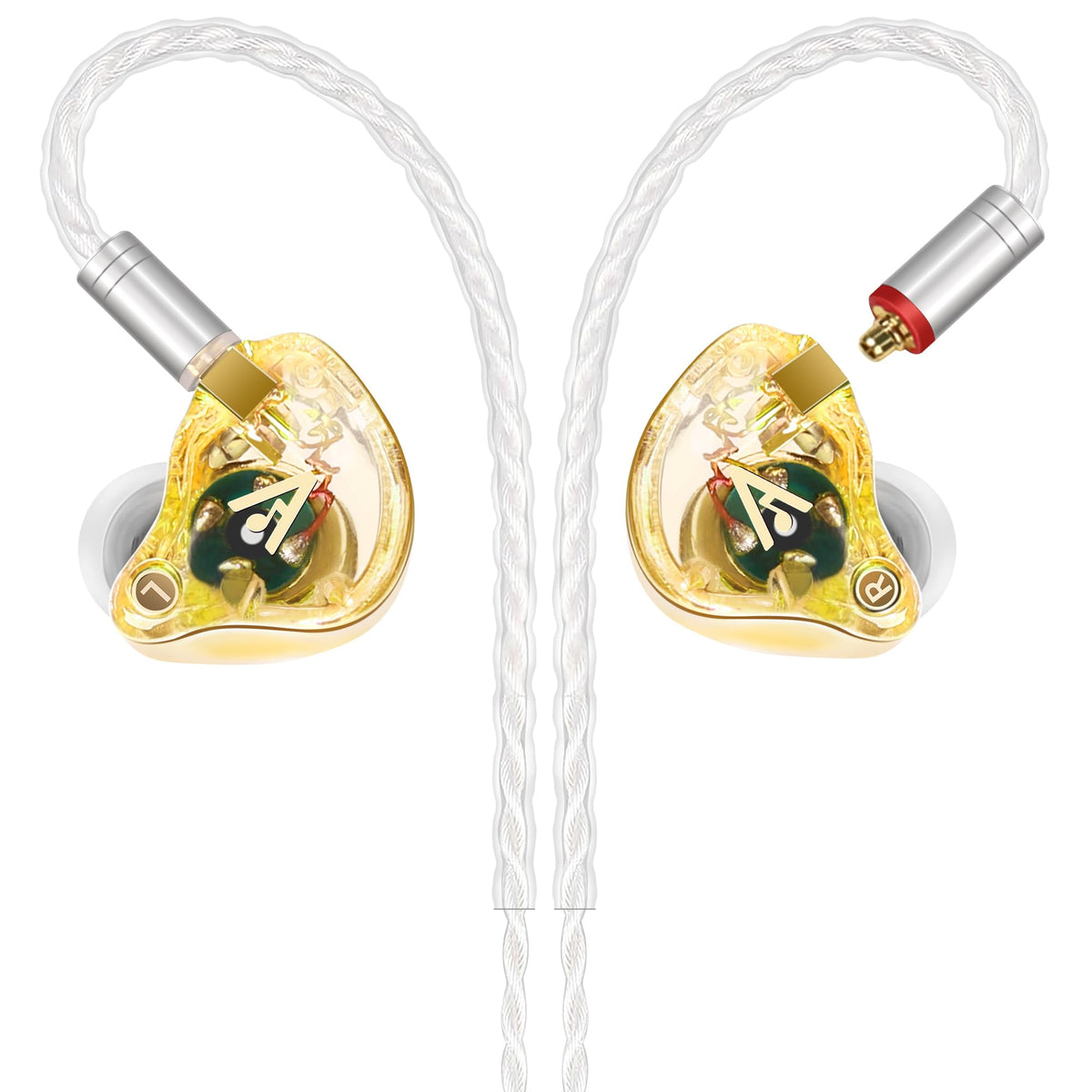 Audiovance Vibes 202 front view showing sleek housing and stylish finish for professional look