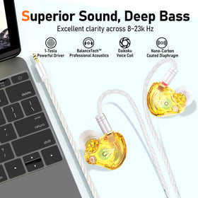 Audiovance Vibes 202 silver-plated Litz cable detail for improved signal clarity
