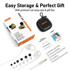 Audiovance Vibes 202M inline remote and mic for clear calls
