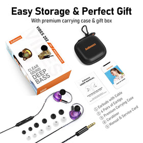 Audiovance Vibes 202M inline remote and microphone for hands-free calls and control