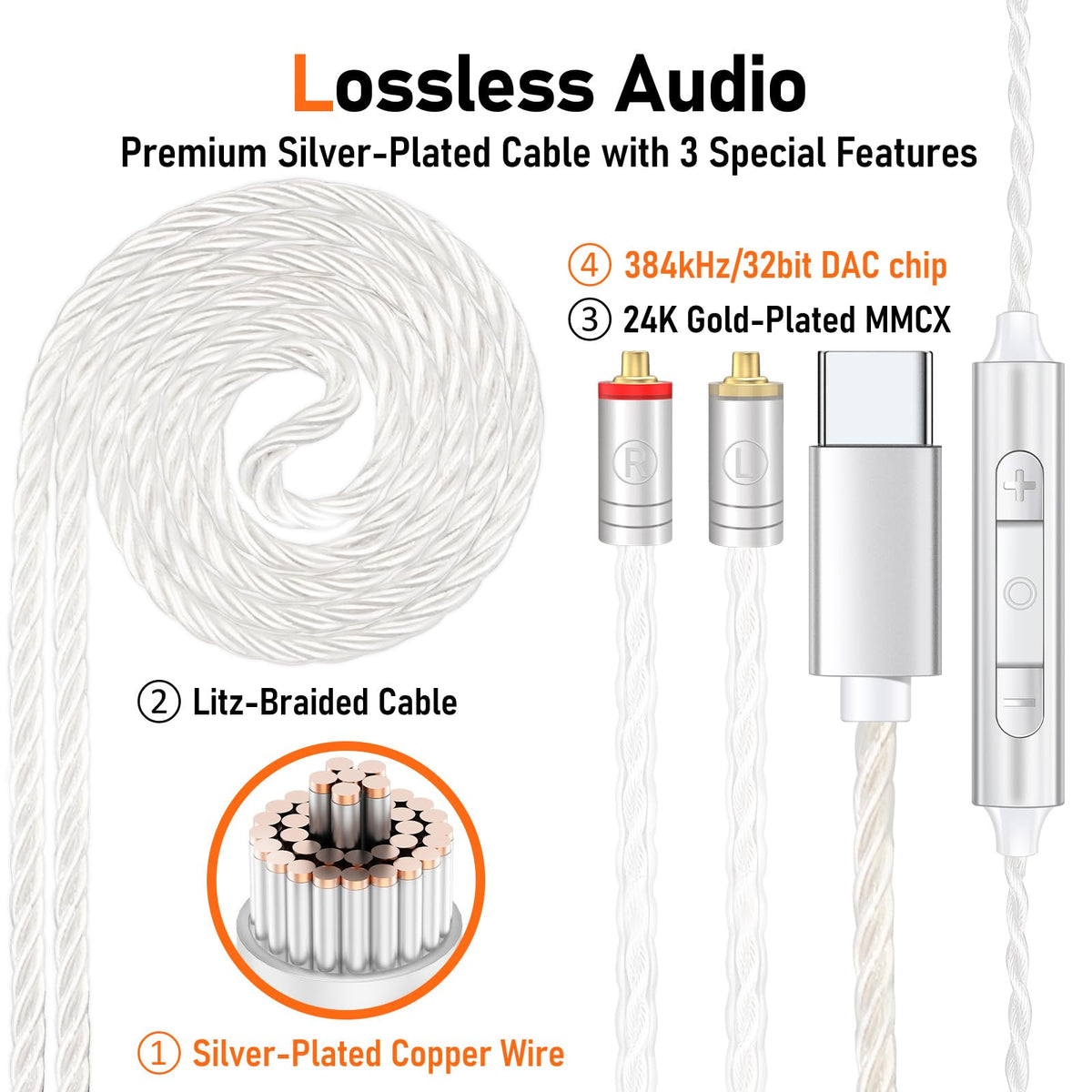 Audiovance inline mic and remote closeup demonstrating call control and playback convenience