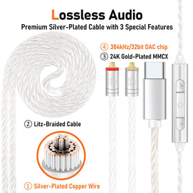 Audiovance inline mic and remote closeup demonstrating call control and playback convenience