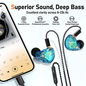 Audiovance silver-plated Litz-braided cable detail showing durability benefit