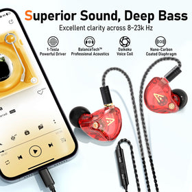 Audiovance Vibes 202ML resin shell close-up highlighting durable build
