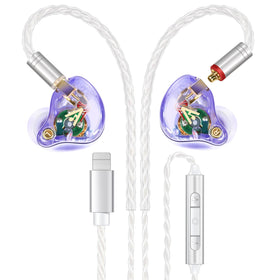 Audiovance front view showing earbuds with ergonomic fit and clear audio detail