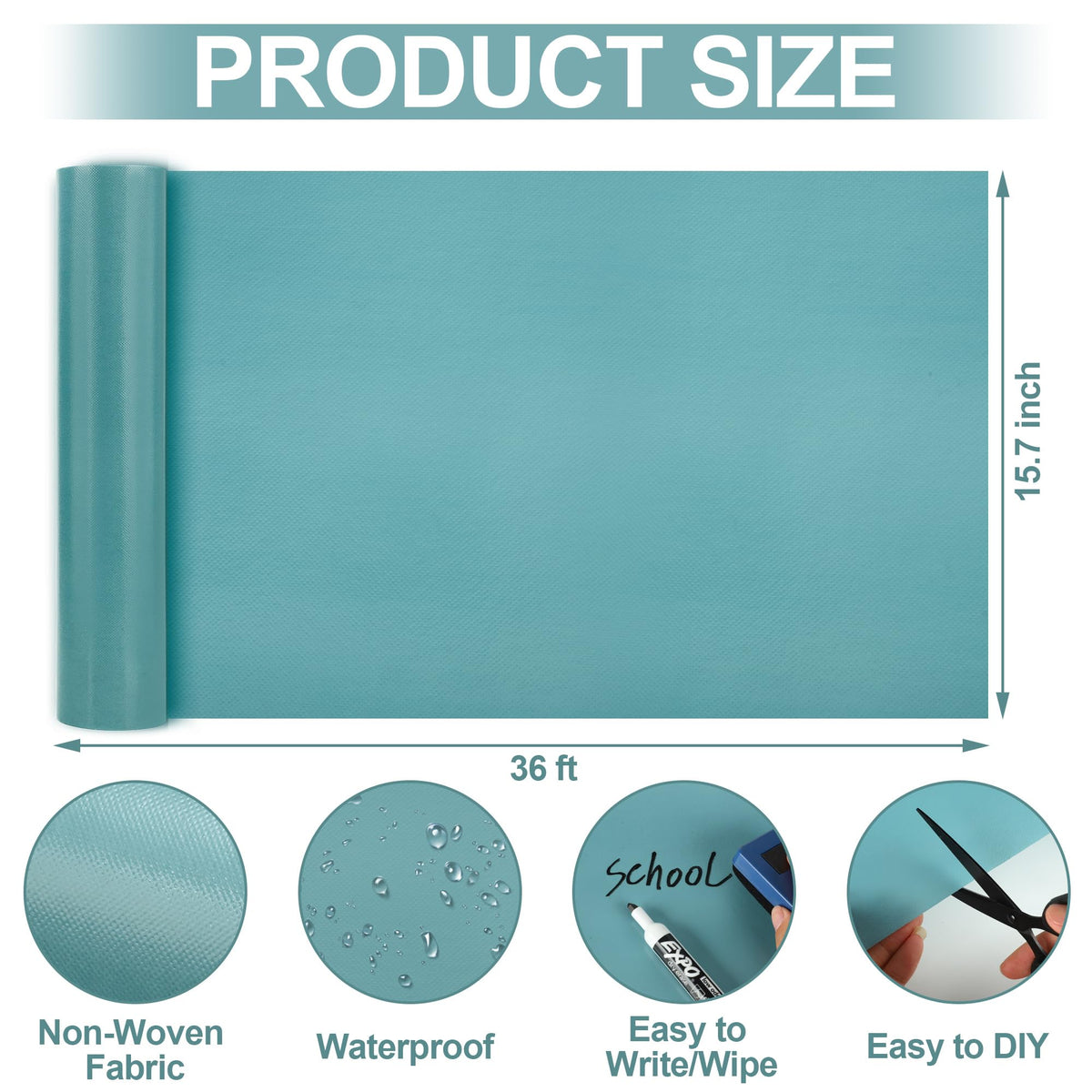 Augisteen fabric texture close-up highlighting non-woven weave and tear-resistant strength