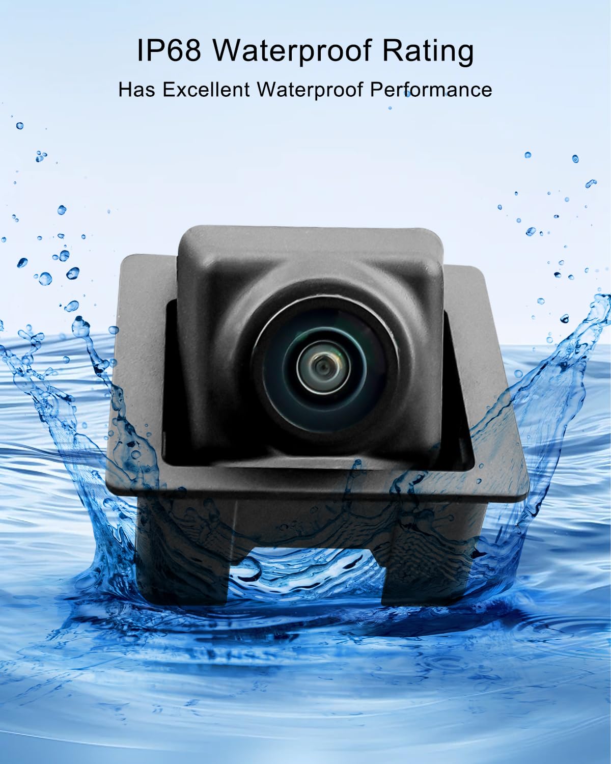 AUGREX 170-degree wide-angle lens covers broad surroundings while reversing