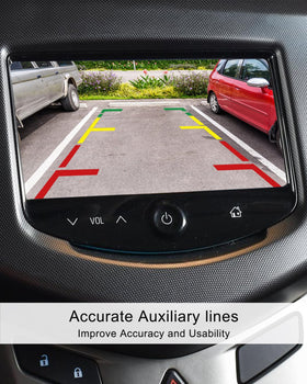 AUGREX precision guidance lines aid parking and maneuvering